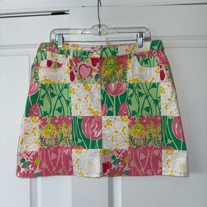 Lilly Pulitzer Derby Patch Skirt Casual
